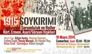 Kurdische Intellektuelle diskutieren über den Völkermord von 1915 Flyer